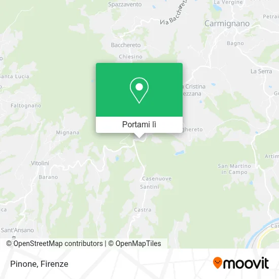 Mappa Pinone