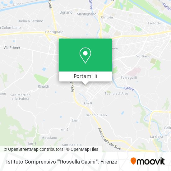Mappa Istituto Comprensivo ""Rossella Casini""