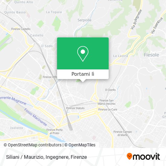 Mappa Siliani / Maurizio, Ingegnere