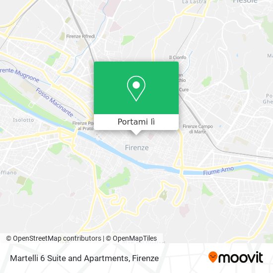 Mappa Martelli 6 Suite and Apartments