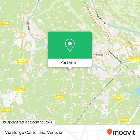 Mappa Via Borgo Castellana