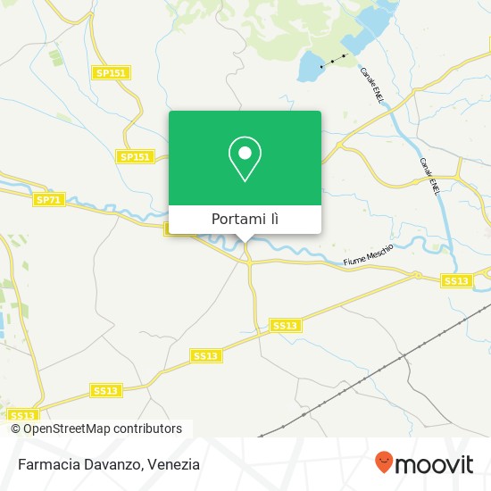 Mappa Farmacia Davanzo