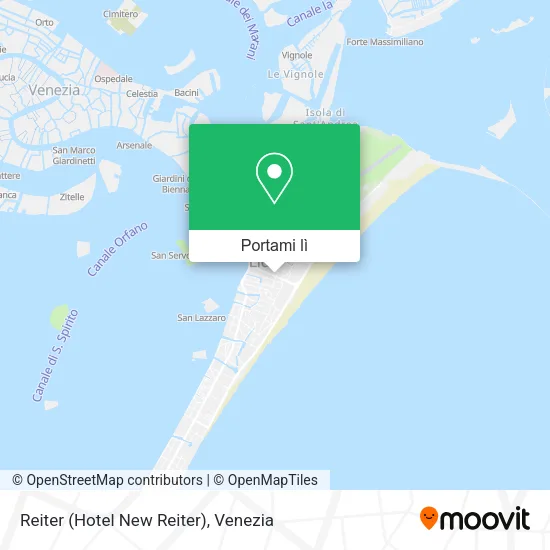 Mappa Reiter (Hotel New Reiter)