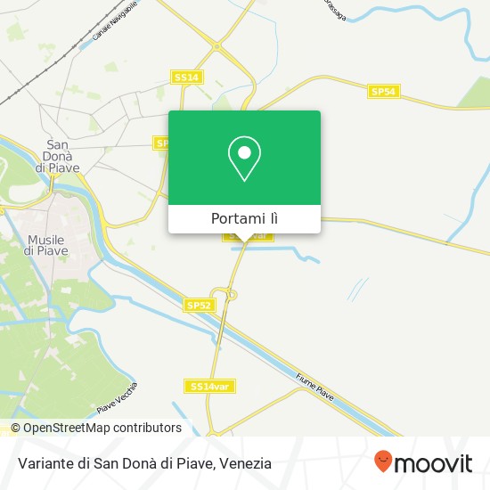 Mappa Variante di San Donà di Piave