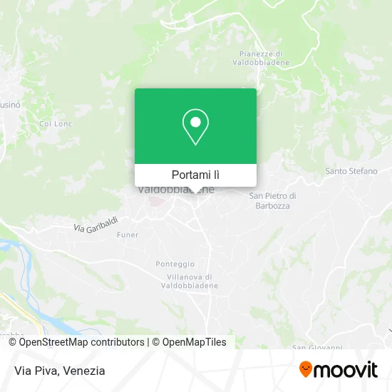 Mappa Via Piva
