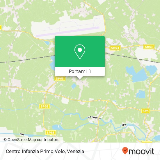 Mappa Centro Infanzia Primo Volo