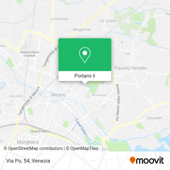 Mappa Via Po, 54