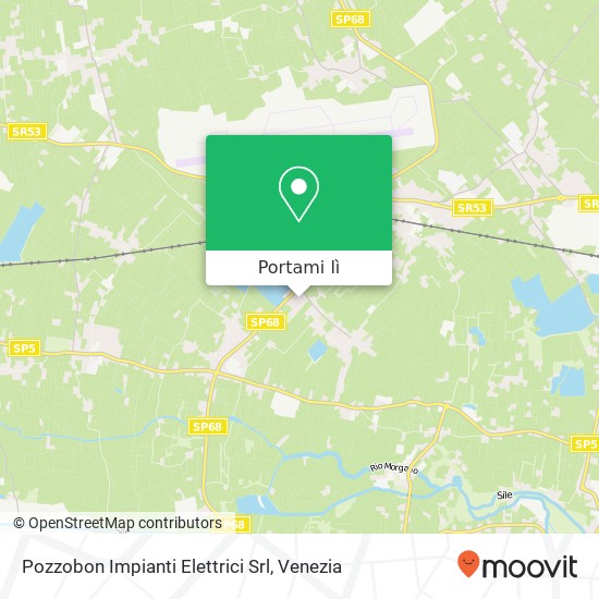 Mappa Pozzobon Impianti Elettrici Srl