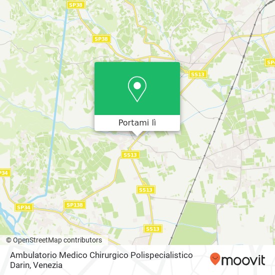 Mappa Ambulatorio Medico Chirurgico Polispecialistico Darin