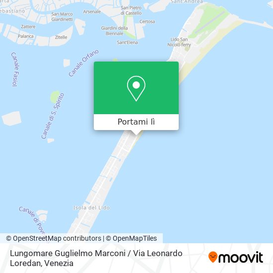 Mappa Lungomare Guglielmo Marconi / Via Leonardo Loredan