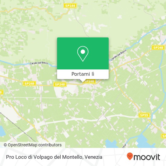 Mappa Pro Loco di Volpago del Montello