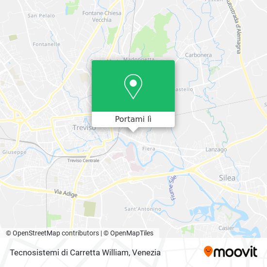 Mappa Tecnosistemi di Carretta William