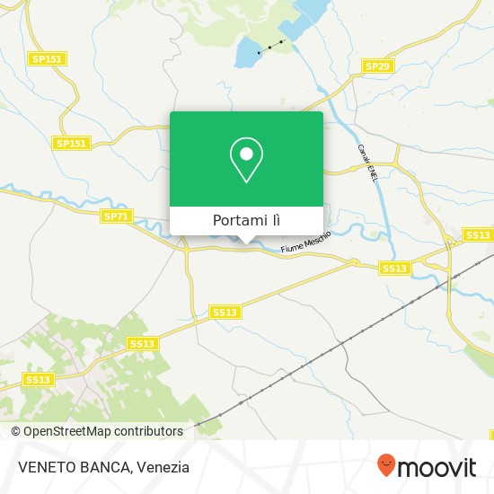 Mappa VENETO BANCA