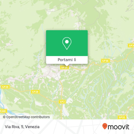 Mappa Via Riva, 5