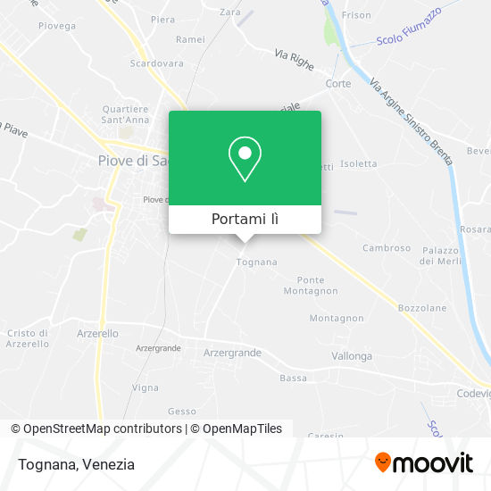 Mappa Tognana