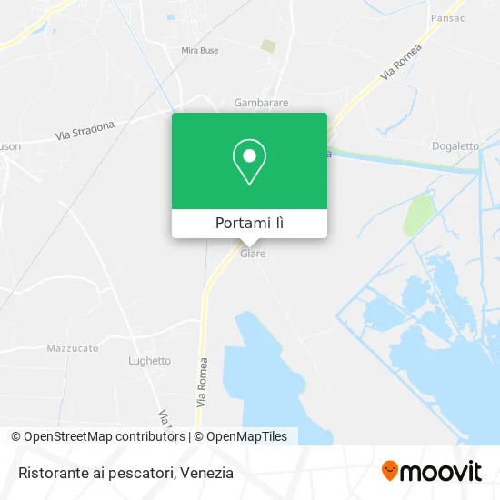 Mappa Ristorante ai pescatori