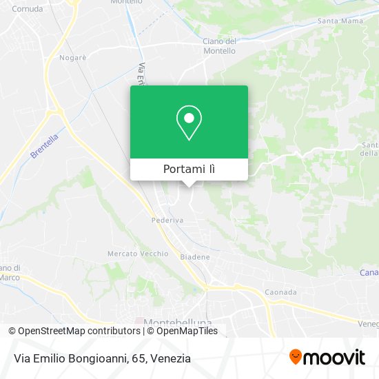 Mappa Via Emilio Bongioanni, 65
