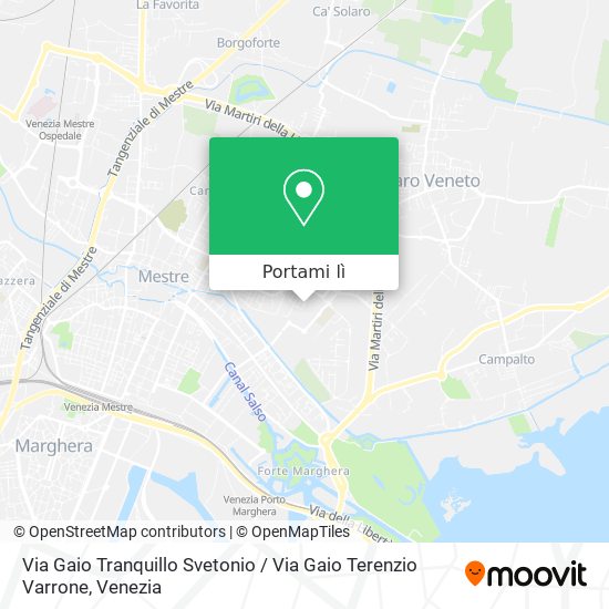 Mappa Via Gaio Tranquillo Svetonio / Via Gaio Terenzio Varrone