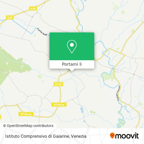 Mappa Istituto Comprensivo di Gaiarine