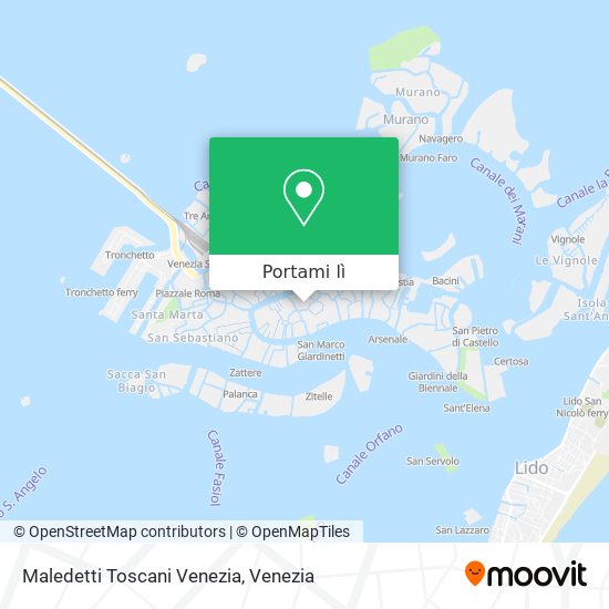 Mappa Maledetti Toscani Venezia