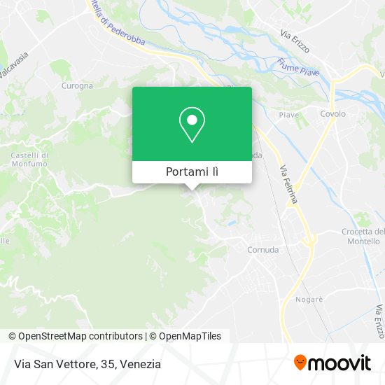 Mappa Via San Vettore, 35