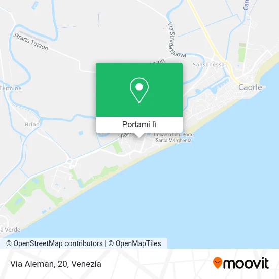 Mappa Via Aleman, 20