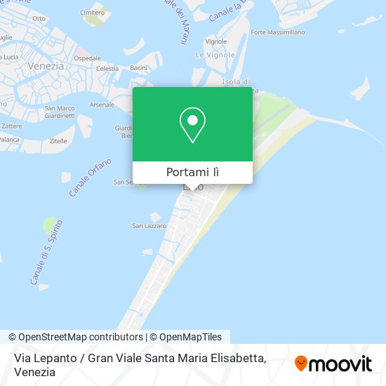 Mappa Via Lepanto / Gran Viale Santa Maria Elisabetta