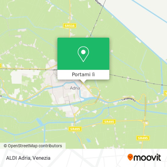 Mappa ALDI Adria