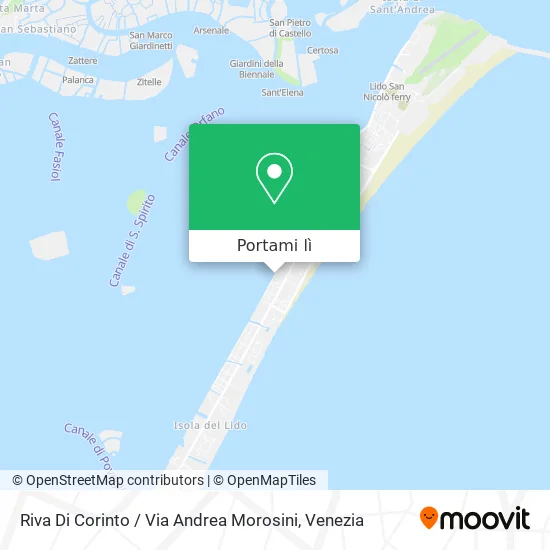 Mappa Riva Di Corinto / Via Andrea Morosini