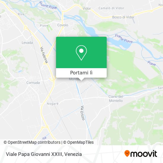 Mappa Viale Papa Giovanni XXIII