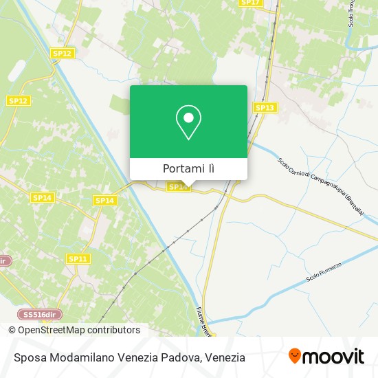 Mappa Sposa Modamilano Venezia Padova