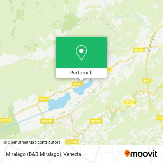 Mappa Miralago (B&B Miralago)