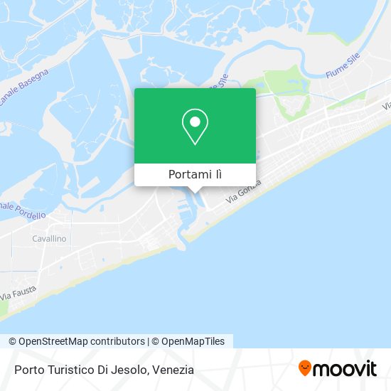 Mappa Porto Turistico Di Jesolo