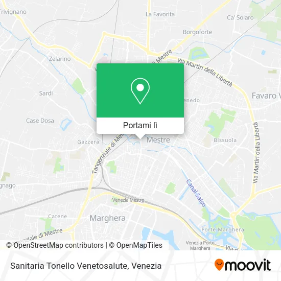 Mappa Sanitaria Tonello Venetosalute