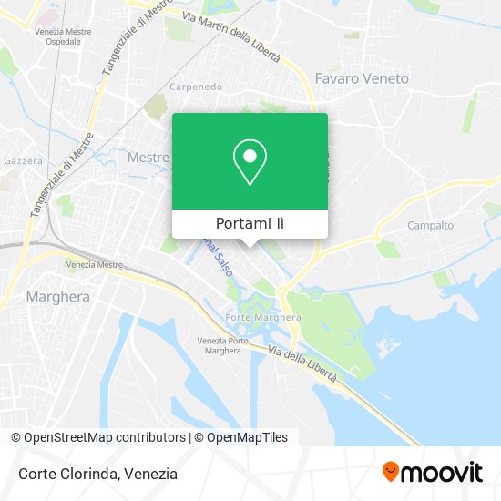 Mappa Corte Clorinda