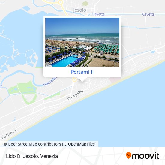 Mappa Lido Di Jesolo