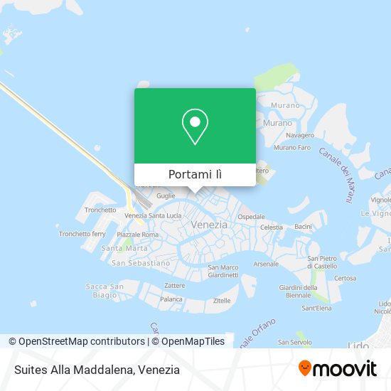 Mappa Suites Alla Maddalena