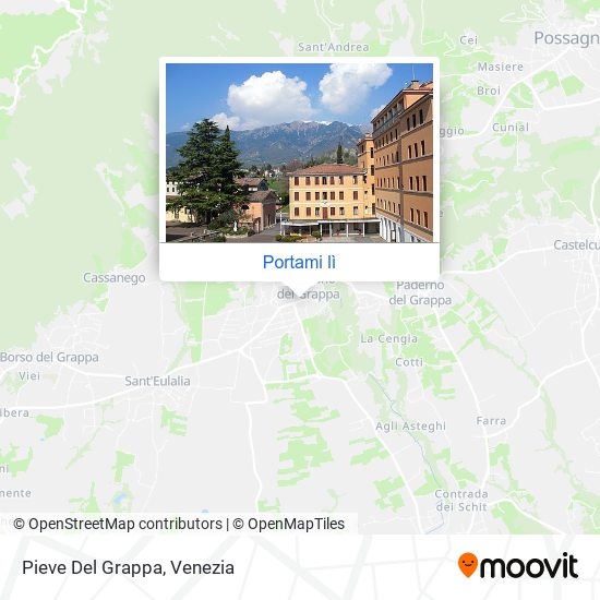 Mappa Pieve Del Grappa