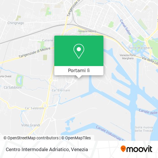 Mappa Centro Intermodale Adriatico
