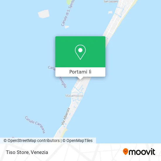 Mappa Tiso Store