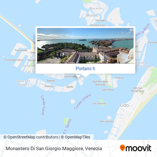Mappa Monastero Di San Giorgio Maggiore