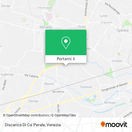 Mappa Discarica Di Ca' Perale