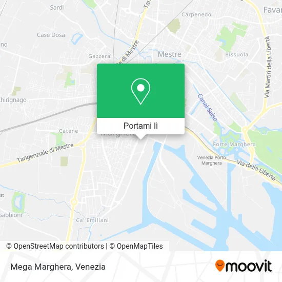 Mappa Mega Marghera