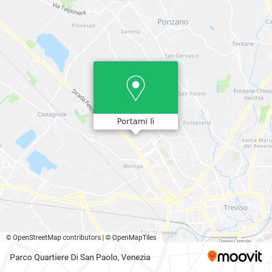 Mappa Parco Quartiere Di San Paolo