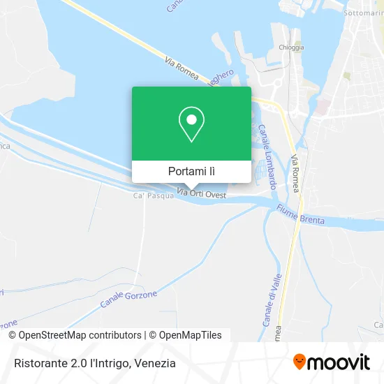 Mappa Ristorante 2.0 l'Intrigo