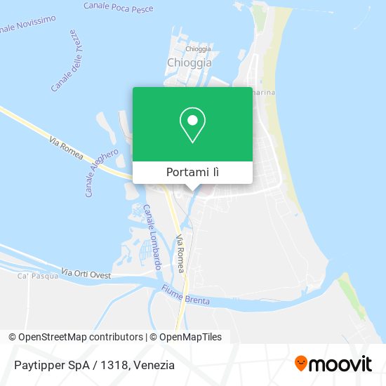 Mappa Paytipper SpA / 1318