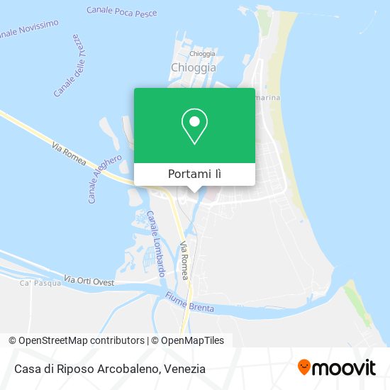 Mappa Casa di Riposo Arcobaleno