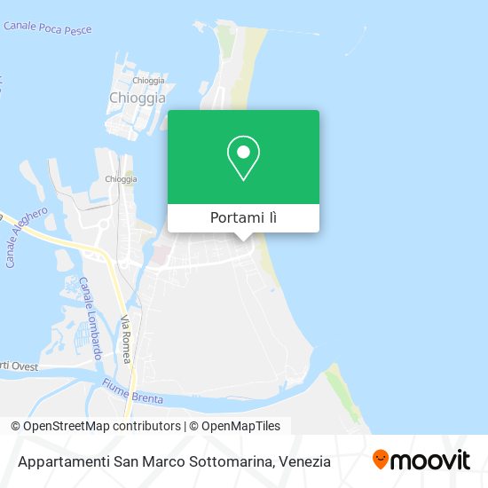 Mappa Appartamenti San Marco Sottomarina
