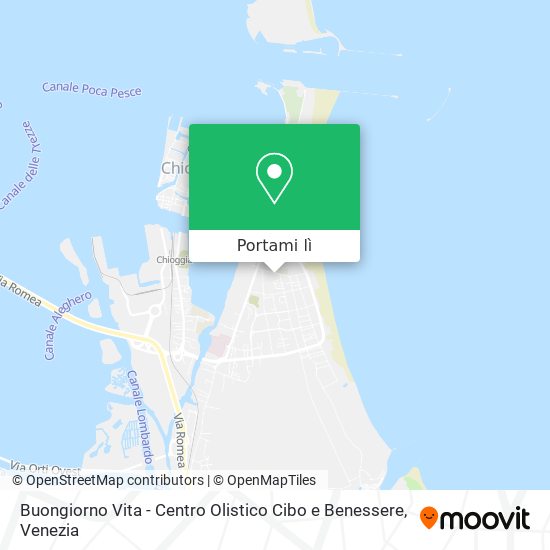 Mappa Buongiorno Vita - Centro Olistico Cibo e Benessere