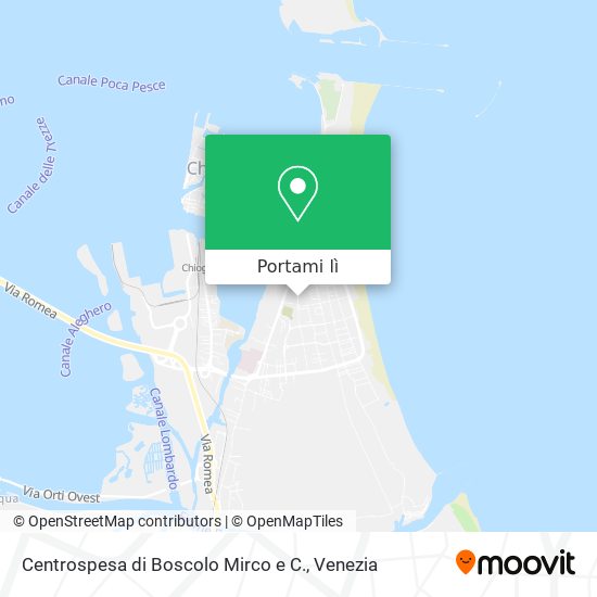 Mappa Centrospesa di Boscolo Mirco e C.